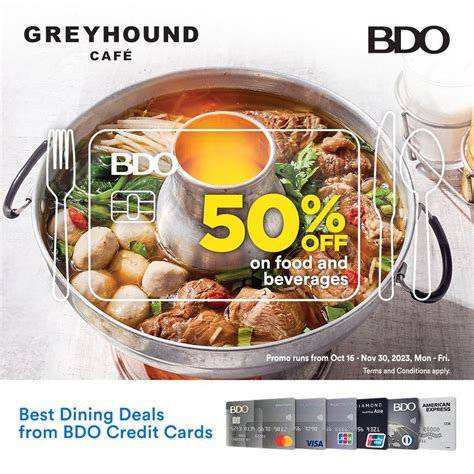 dining at Solaire with your BDO Gold or Elite Credit Card!.